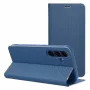 Etui OEM Flip Case do Samsung A54 5G Luna Book Carbon Blue