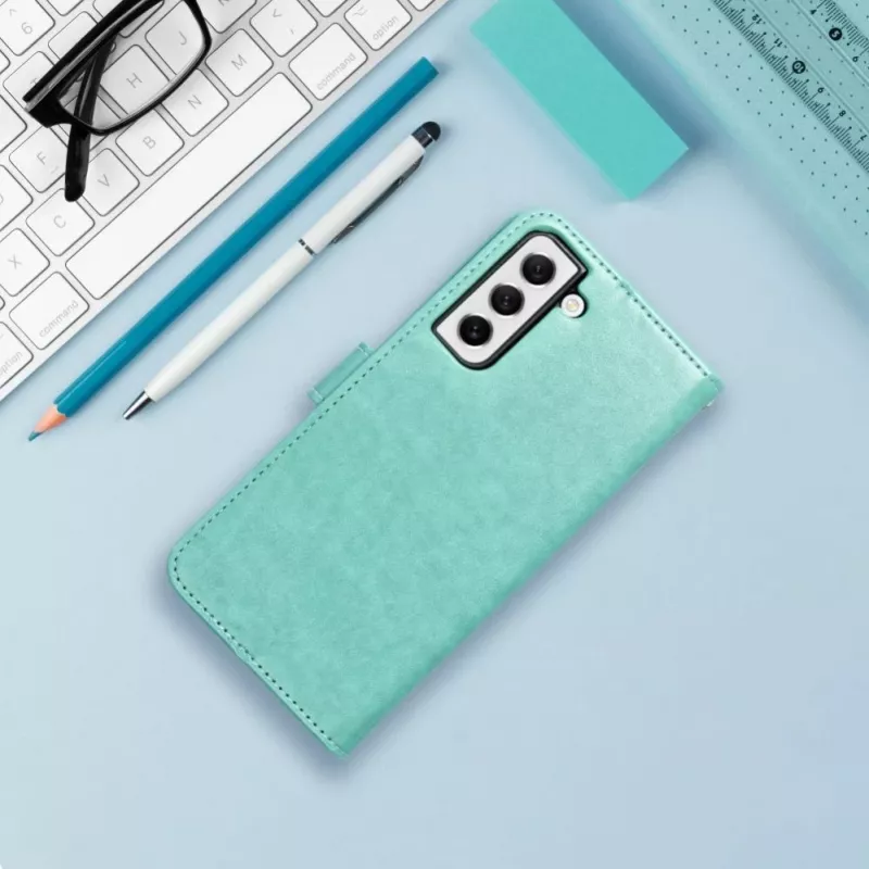OEM Etui typu Flip dla Samsung Galaxy A54 5G Mezzo Book Tree Green