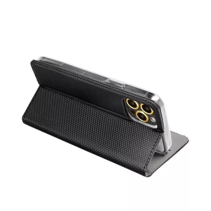 OEM Etui typu Flip dla Xiaomi Redmi Note 10 5G / Poco M3 Pro / Poco M3 Pro 5G - Książkowe etui Smart, czarne