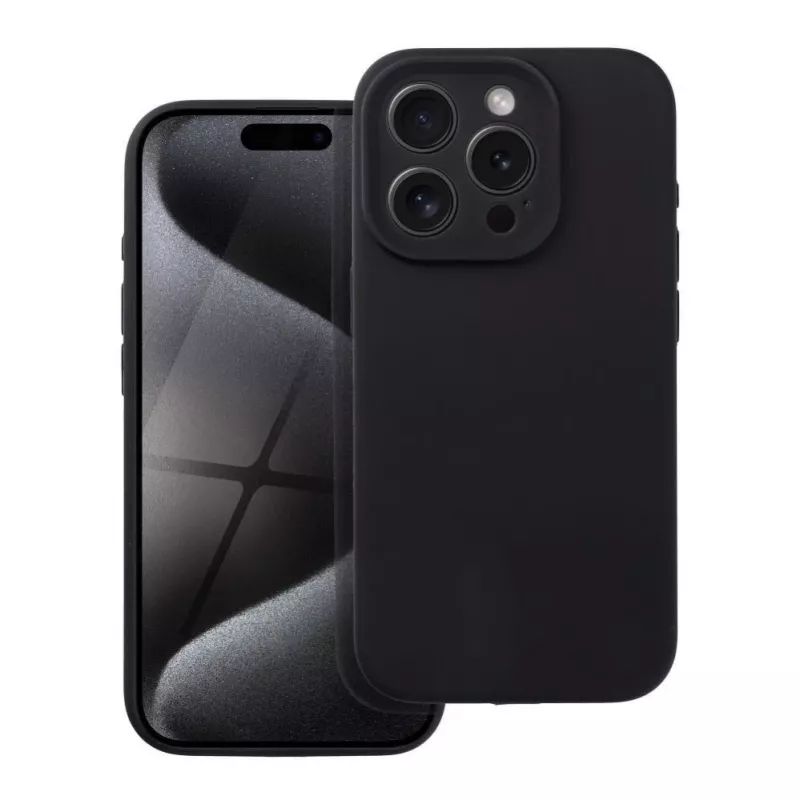OEM Silikonowe etui do Apple iPhone 16 Pro Max 2mm Czarny