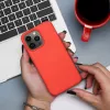 OEM Silikonowe etui na iPhone 17 Pro Max / 18 Pro Max (niska krawędź aparatu) - Brzoskwiniowy