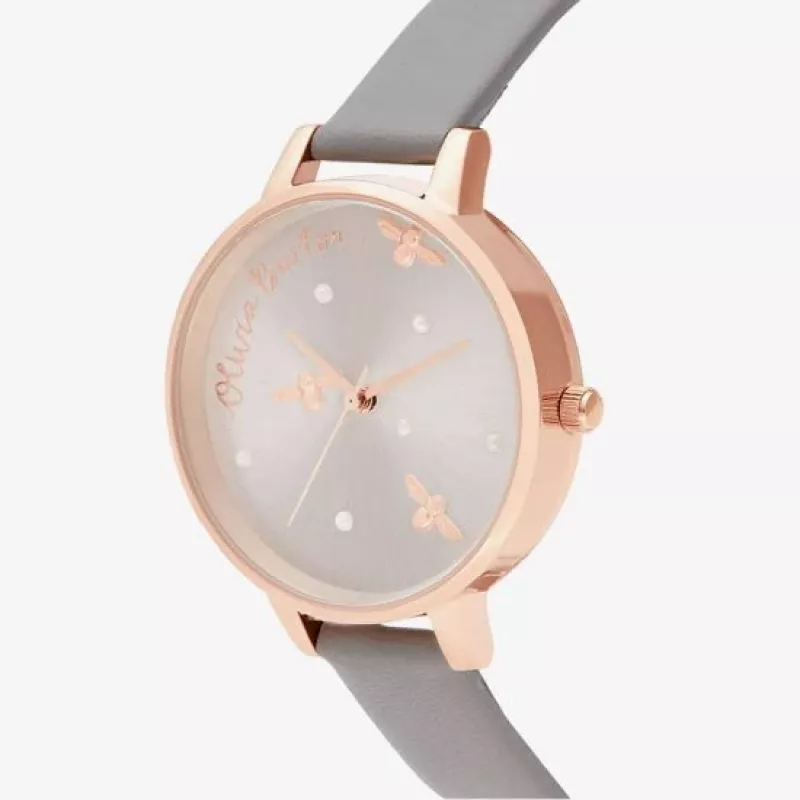 OLIVIA BURTON Wishing Star Zegarek damski OB16PQ03 34 mm Różowe złoto