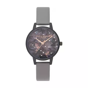 Zegarek damski OLIVIA BURTON Abstract Floral OB16AD50 - 30 mm różowe złoto stal nierdzewna
