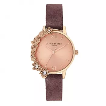 Zegarek damski Olivia Burton Celestial OB16CB21 - 30mm, różowe złoto, siateczka ze stali nierdzewnej
