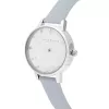 Zegarek damski Olivia Burton Celestial OB16SG07 - 30mm koperta ze stali szlachetnej w kolorze różowego złota, szary skórzany pasek