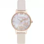 Olivia Burton OB16GB01 Zegarek damski z tarczą brokatową i bransoletą ze stali nierdzewnej 30 mm