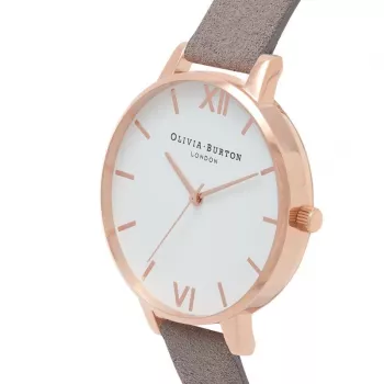 OLIVIA BURTON Zegarek damski Sparkle Bee kwarcowy analogowy OB16VE09 38 mm różowe złoto