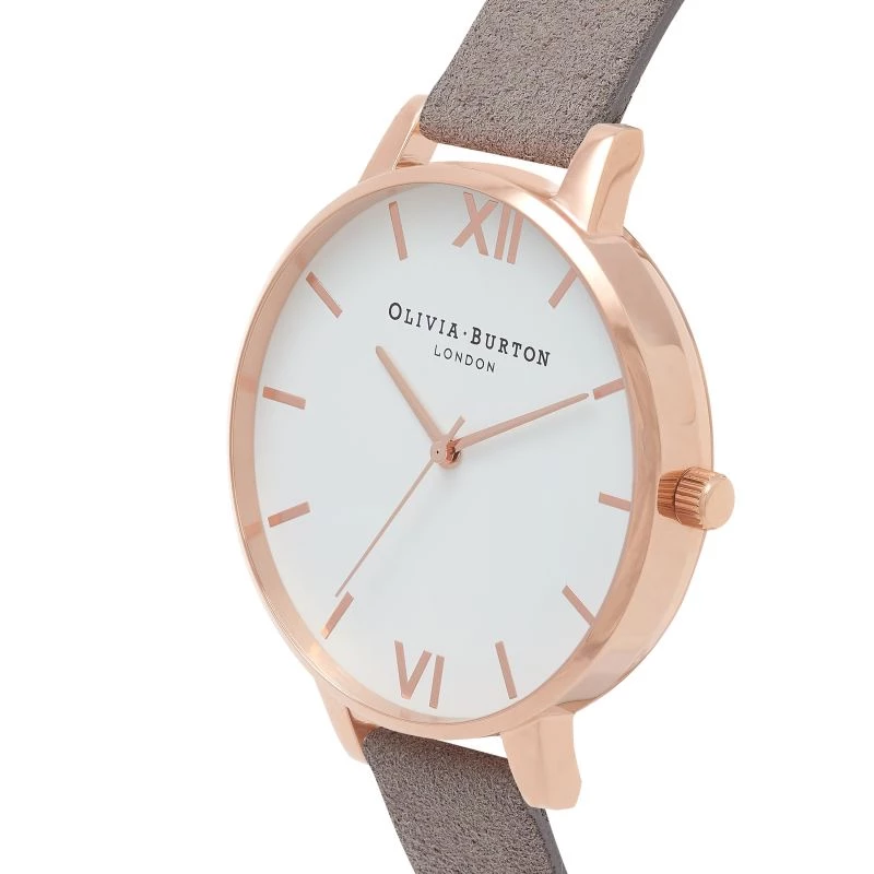 OLIVIA BURTON Zegarek damski Sparkle Bee kwarcowy analogowy OB16VE09 38 mm różowe złoto