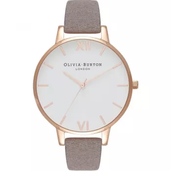 OLIVIA BURTON Zegarek damski Sparkle Bee kwarcowy analogowy OB16VE09 38 mm różowe złoto