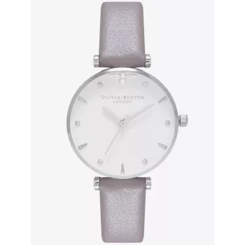 Zegarek damski Olivia Burton OB16AM144 30mm srebrna siateczka stalowa