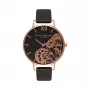 Zegarek damski Olivia Burton OB16AM97 38mm Srebrna bransoleta mesh ze stali nierdzewnej