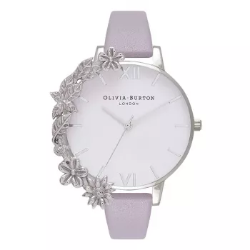Zegarek damski OLIVIA BURTON OB16CB05 38mm Różowe Złoto Stal Szlachetna Koperta Brzoskwiniowy Pasek Skórzany