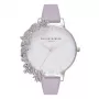 Zegarek damski OLIVIA BURTON OB16CB05 38mm Różowe Złoto Stal Szlachetna Koperta Brzoskwiniowy Pasek Skórzany