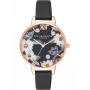 Zegarek damski Olivia Burton OB16GSET24 34mm z kwiatową tarczą i bransoletką