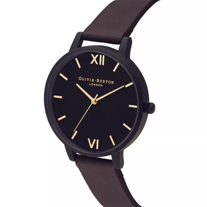 Zegarek damski Olivia Burton OB16SH06 40mm Różowe Złoto Stal Nierdzewna Siatka