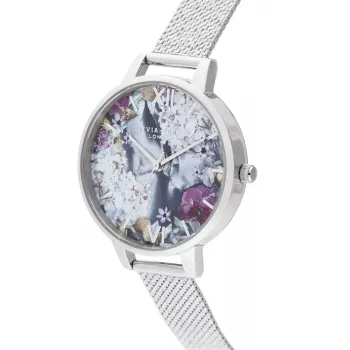Zegarek damski Olivia Burton OB16US11 34mm Różowe Złoto Stal Szlachetna i Liliowa Skóra Wegańska
