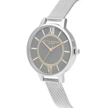 Zegarek damski OLIVIA BURTON OB16WD86 34mm Różowe Złoto Stal Nierdzewna Siatka