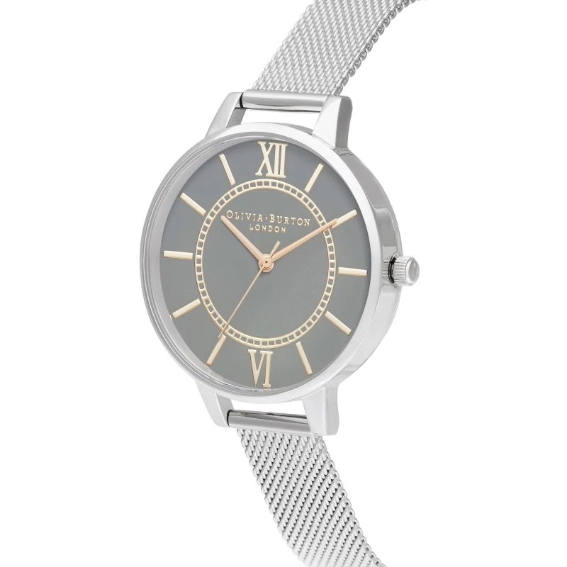 Zegarek damski OLIVIA BURTON OB16WD86 34mm Różowe Złoto Stal Nierdzewna Siatka