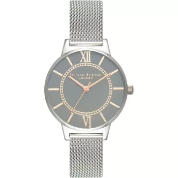 Zegarek damski OLIVIA BURTON OB16WD86 34mm Różowe Złoto Stal Nierdzewna Siatka