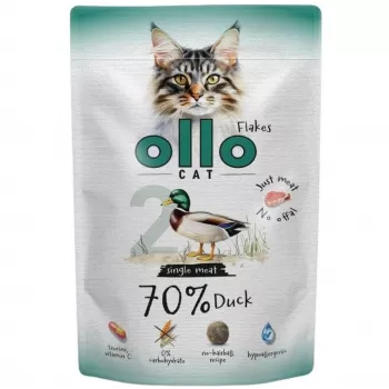 Ollo Cat Pouch No. 2 kaczka 85 g - pełnoporcjowa mokra karma w sosie