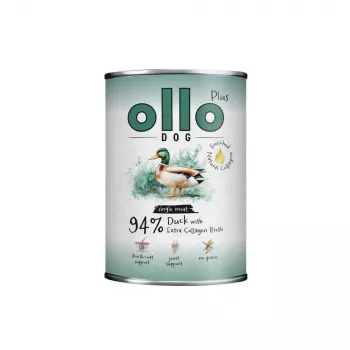 OLLO Plus Collagen Mono Duck Wet Dog Food 800g