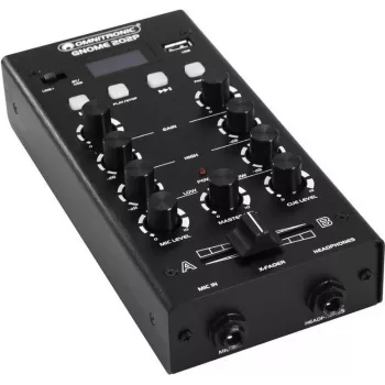 OMNITRONIC GNOME-202P Mini Mixer Czarny 10006885