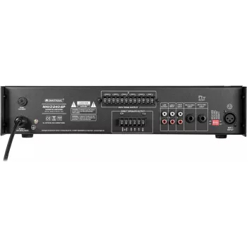 OMNITRONIC MAVZ-240.6P 240W 6-strefowy mikser wzmacniacz PA z Bluetooth, USB, SD 80709789
