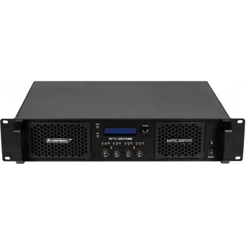 OMNITRONIC MTC-3204DSP 4-kanałowy wzmacniacz mocy z DSP, 4 x 800 W przy 4 omach, klasa D, montaż w szafie 1U 10452431