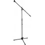 Statyw mikrofonowy Omnitronic PRO sw z teleskopowym wysięgnikiem, czarny 60005844