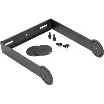 OMNITRONIC Uchwyt obrotowy do kolumny PAS-210/210A MK4, uchwyt ścienny, stalowy, czarny, obciążenie 10 kg 11039573