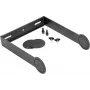OMNITRONIC Uchwyt obrotowy do kolumny PAS-210/210A MK4, uchwyt ścienny, stalowy, czarny, obciążenie 10 kg 11039573