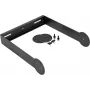 OMNITRONIC Uchwyt obrotowy do kolumn PAS-215/215A MK4, stalowy, czarny, obciążenie 30 kg 11039577