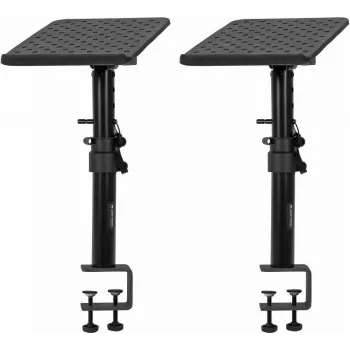 Para stojaków pod monitory OMNITRONIC TMO-4 800-1300mm regulowana wysokość stalowe czarne 60004213