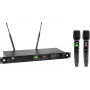 OMNITRONIC UHF-602 2-kanałowy bezprzewodowy system mikrofonowy 823-832/863-865 MHz 13063602