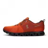 ON Cloud 5 Waterproof Women's Running Shoes Flame Eclipse