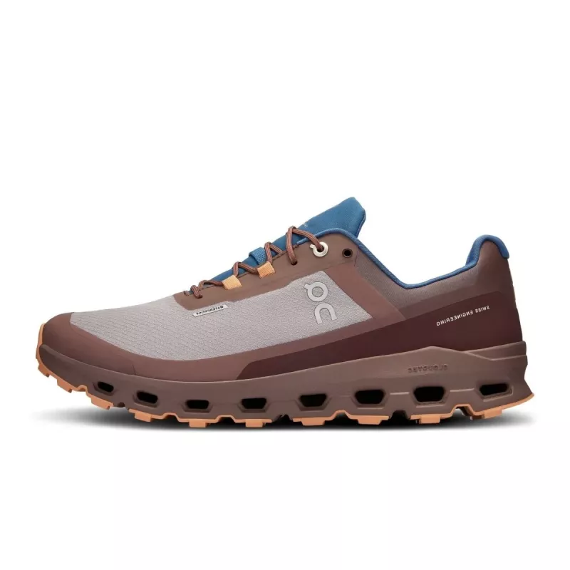 ON Cloudvista Waterproof Women's Trail Running Shoes Zinc/Grape