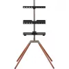 ONE FOR ALL Uniwersalna podstawka pod telewizor Quadpod dla telewizorów 32-65 cali, 30kg, VESA 400x400, Czarna