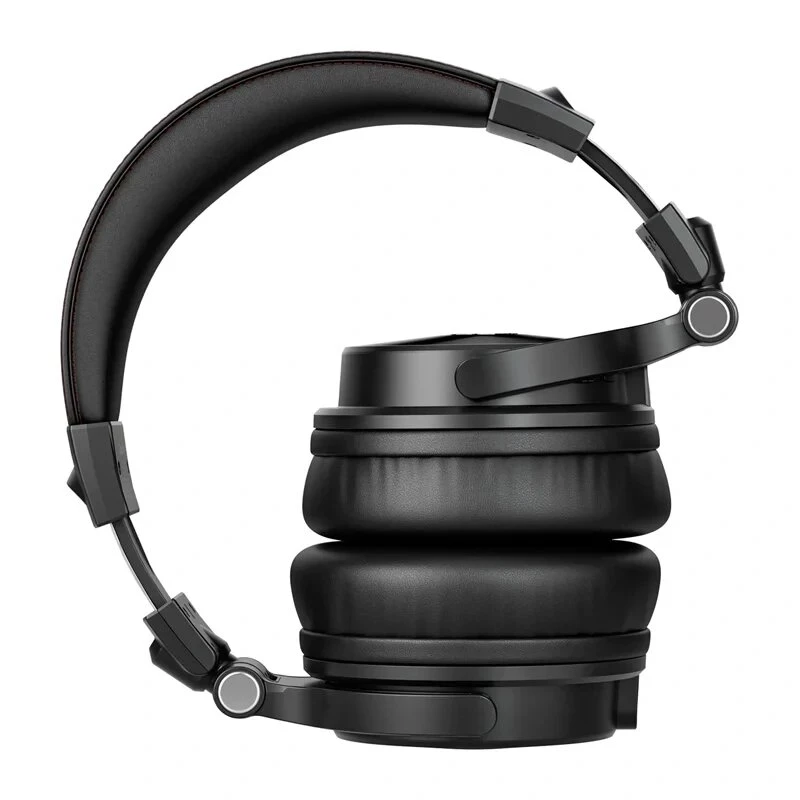 ONEODIO Studio Max 2 Bezprzewodowe słuchawki nauszne z Bluetooth 5.2, baterią 72 h, mikrofonem CVC 8.0, składaną konstrukcją (czarny)