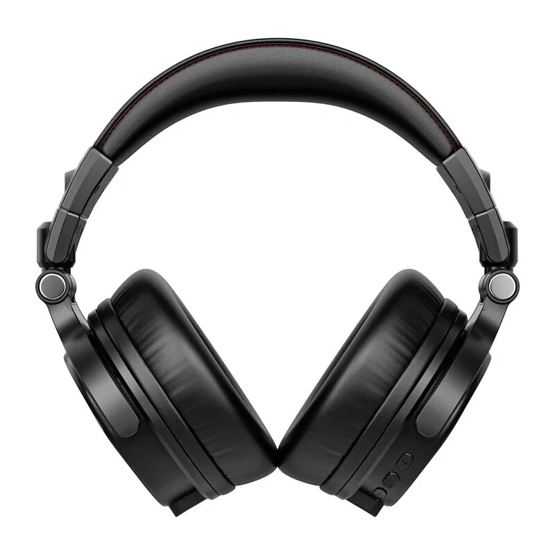 ONEODIO Studio Max 2 Bezprzewodowe słuchawki nauszne z Bluetooth 5.2, baterią 72 h, mikrofonem CVC 8.0, składaną konstrukcją (czarny)