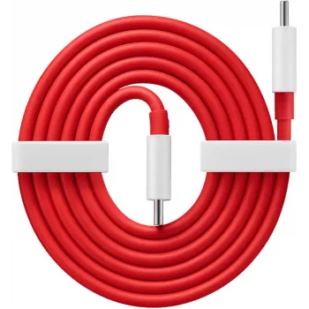 Kabel OnePlus Warp Charge Type-C do Type-C 150cm Czerwony (5481100048)