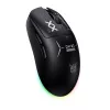 ONIKUMA DM03 RGB mysz gamingowa – przewodowa optyczna 6400 DPI, 7 programowalnych przycisków, ergonomiczna dla praworęcznych, czarna
