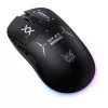 ONIKUMA DM03 RGB mysz gamingowa – przewodowa optyczna 6400 DPI, 7 programowalnych przycisków, ergonomiczna dla praworęcznych, czarna