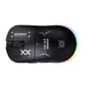 ONIKUMA DM03 RGB mysz gamingowa – przewodowa optyczna 6400 DPI, 7 programowalnych przycisków, ergonomiczna dla praworęcznych, czarna