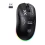 ONIKUMA DM03 RGB mysz gamingowa – przewodowa optyczna 6400 DPI, 7 programowalnych przycisków, ergonomiczna dla praworęcznych, czarna