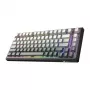 ONIKUMA G83 Gaming Keyboard (Black) - Mechanical RGB Backlit Wired USB Full-Size Keyboard with Blue Switches