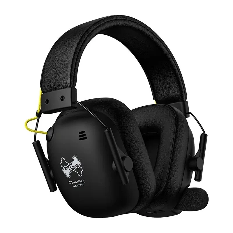 ONIKUMA GT888 słuchawki gamingowe (czarne) - przewodowy nauszny zestaw słuchawkowy RGB z przetwornikami 50mm, 3.5mm i USB