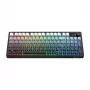 ONIKUMA MT902 2.4G Bezprzewodowa Klawiatura Gamingowa, 60% Kompaktowa 68-klawiszowa, Przełączniki Mechaniczne, Podświetlenie RGB, Hot-Swappable, Gradient Czarno-Biały