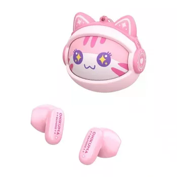 ONIKUMA TX603 TWS Bluetooth Headphones Pink