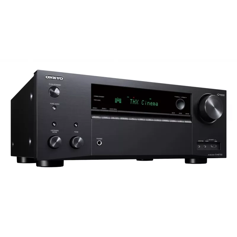 Onkyo TX-NR7100M2 9.2 AV Network Receiver 8K THX Wi-Fi Bluetooth Atmos Sonos Certified, Czarny