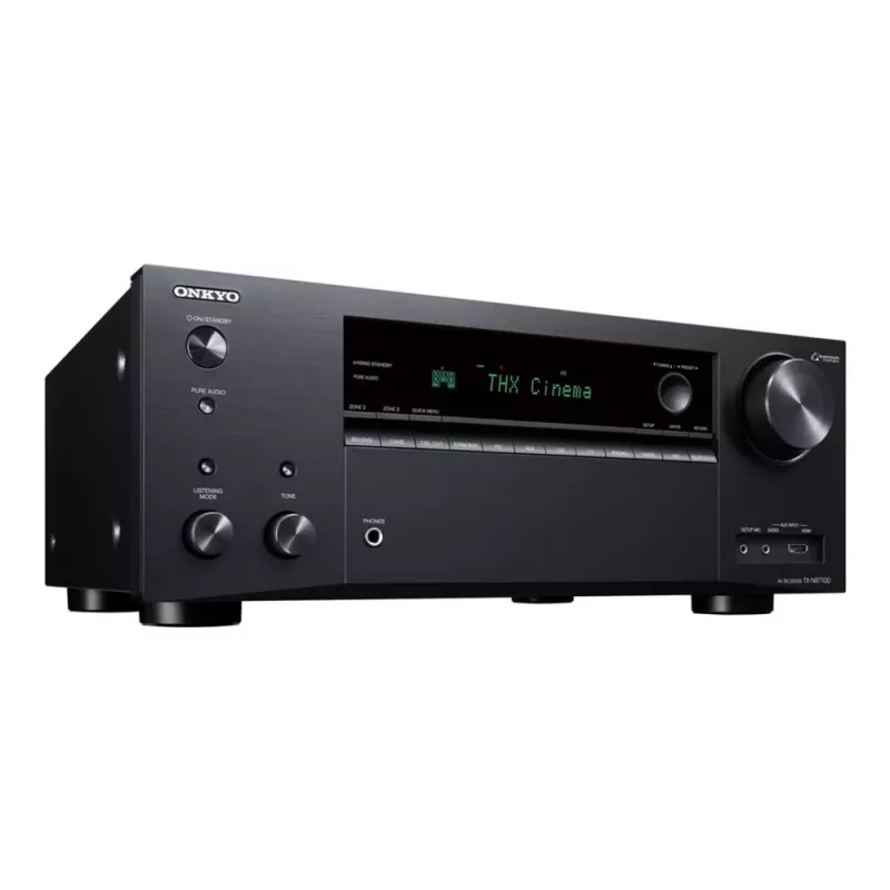 Onkyo TX-NR7100M2 9.2 AV Network Receiver 8K THX Wi-Fi Bluetooth Atmos Sonos Certified, Czarny